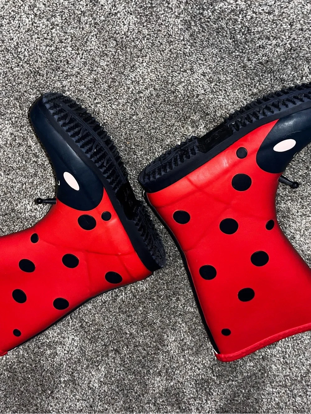 Joules lady bug Willie’s rain boots